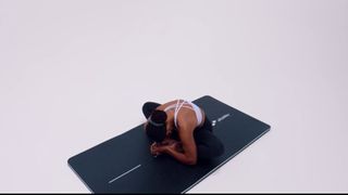 Bound angle pose