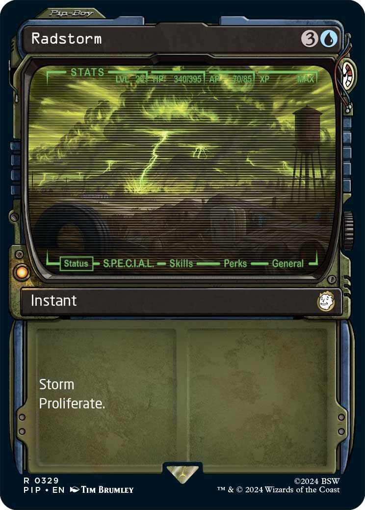Magic: The Gathering Fallout crossover card preview