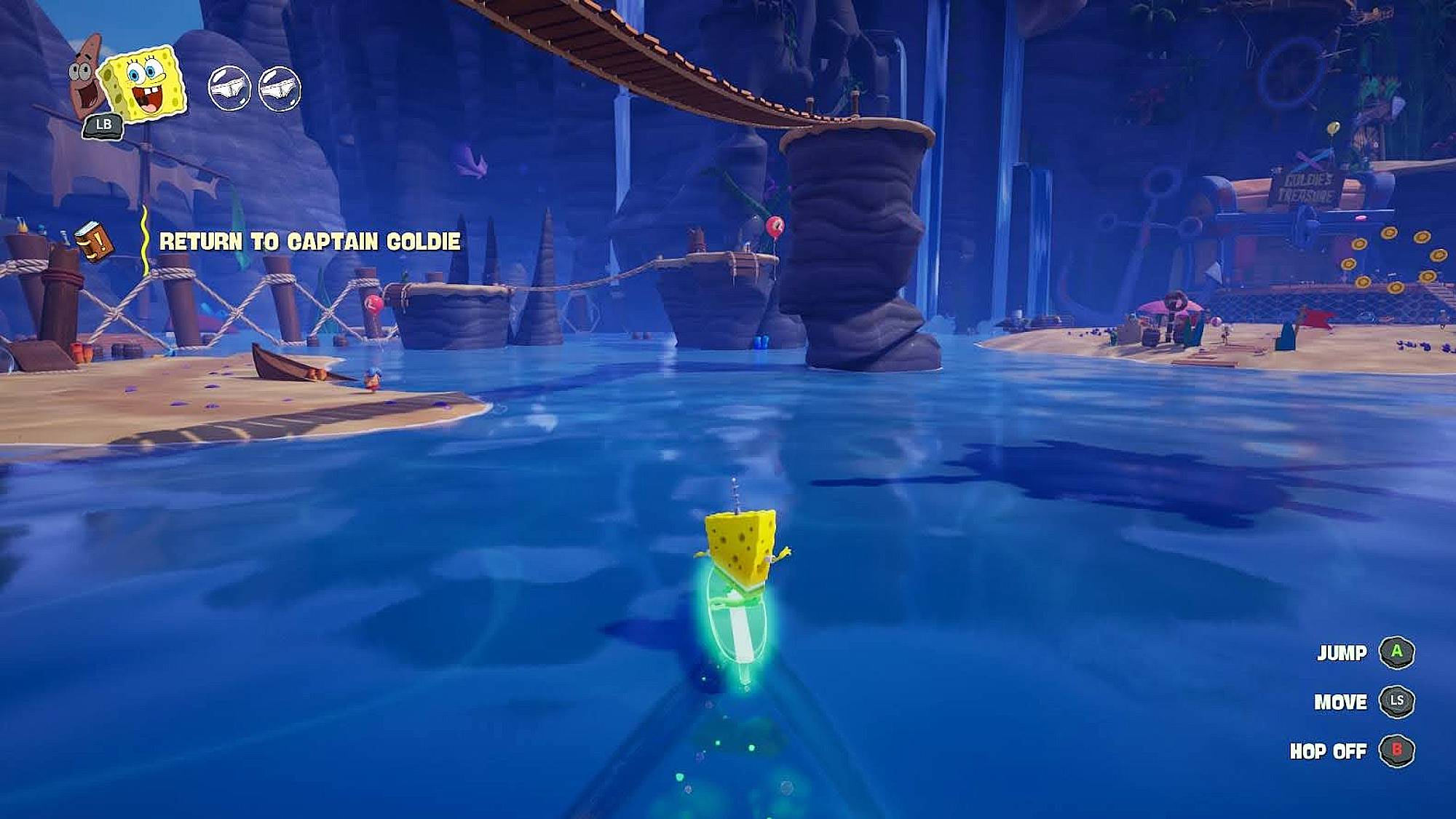SpongeBob SquarePants: Titans of the Tide gameplay screenshot