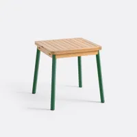 La Redoute Jaja Steel and Acacia Extendable Garden Table La Redoute Jaja Steel and Acacia Extendable Garden Table