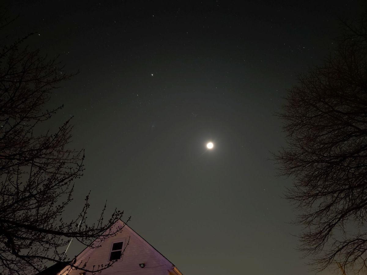 Samsung Galaxy S25 Ultra astrophotography post update.