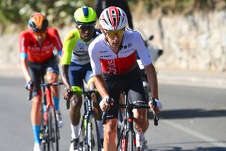 NAPOLI, ITALY - MAY 14: Guillaume Martin of France and Team Cofidis competes in the chase during the 105th Giro d'Italia 2022, Stage 8 a 153km stage from Napoli to Napoli / #Giro / #WorldTour / on May 14, 2022 in Napoli, Italy. (Photo by Tim de Waele/Getty Images)