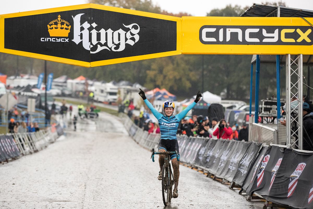 Ellen Noble wins the Cincy CX C1