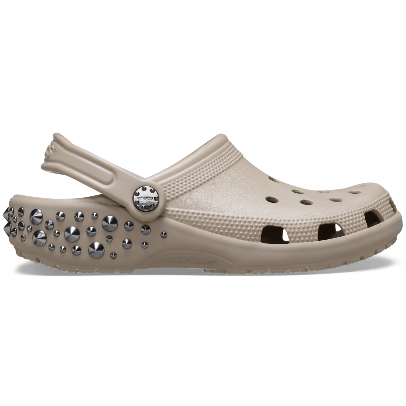 Crocs on white background