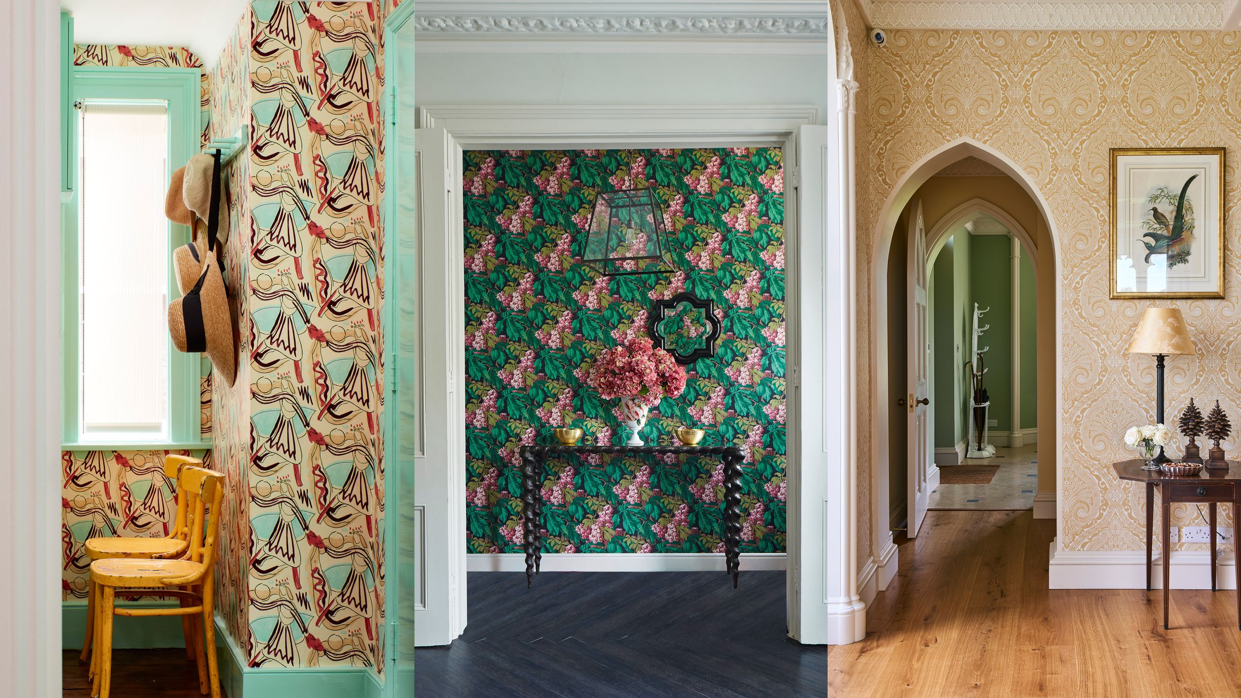 Hallway wallpaper ideas: 20 statement wallpapers for a hall | Homes and ...