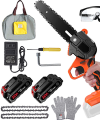 6 Inch Electric Battery Chainsaw by Flanagan | £89.99 on Amazon