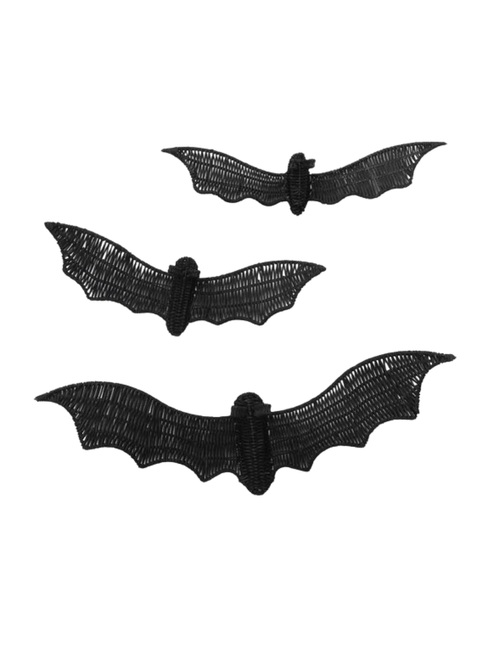 Wicker Bats (set of 3)