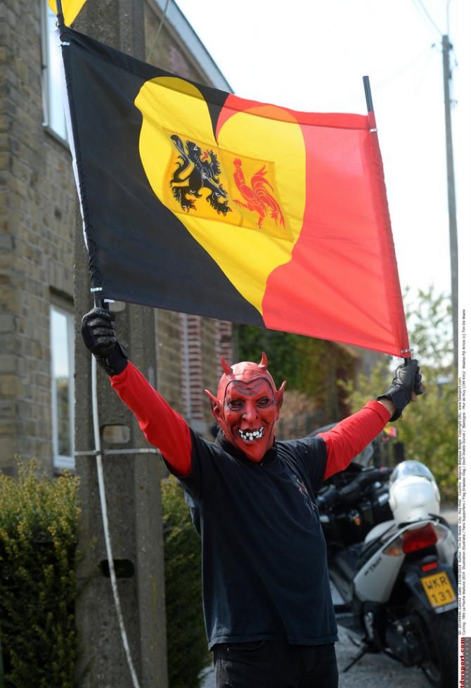 The Belgian tifosi