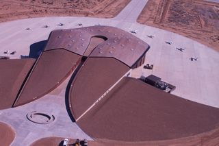 Detail photo of Spaceport America Fly-In.