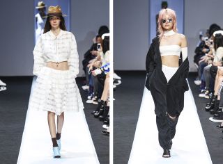 Ramp walk at Korea Fashion Week