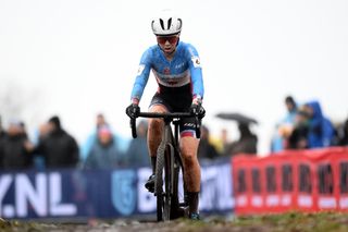 Ava Holmgren at the 2023 Cyclocross World Championships