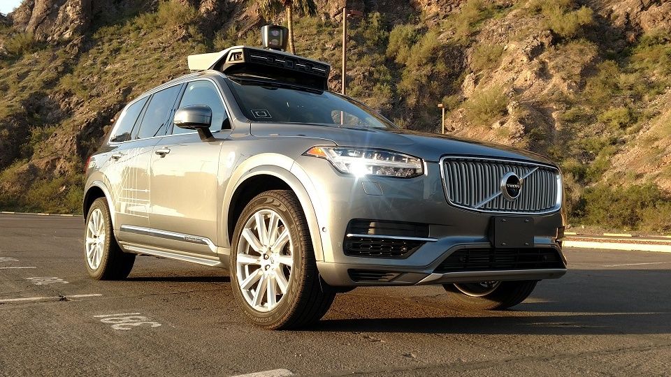 Uber self-driving car