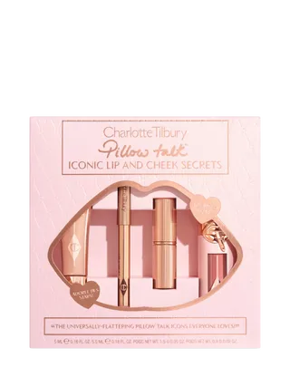 Charlotte Tilbury Pillow Talk Iconic Lip and Cheek Secrets Makeup Gift Set