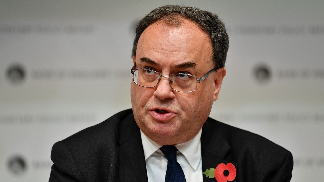 Bank of England Governor Andrew Bailey