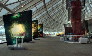 Milky Way Galaxy Exhibition in Adler Planetarium