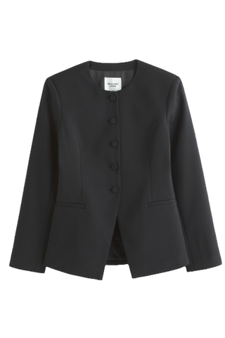 Abercrombie Collarless Suiting Blazer (Was $120) 