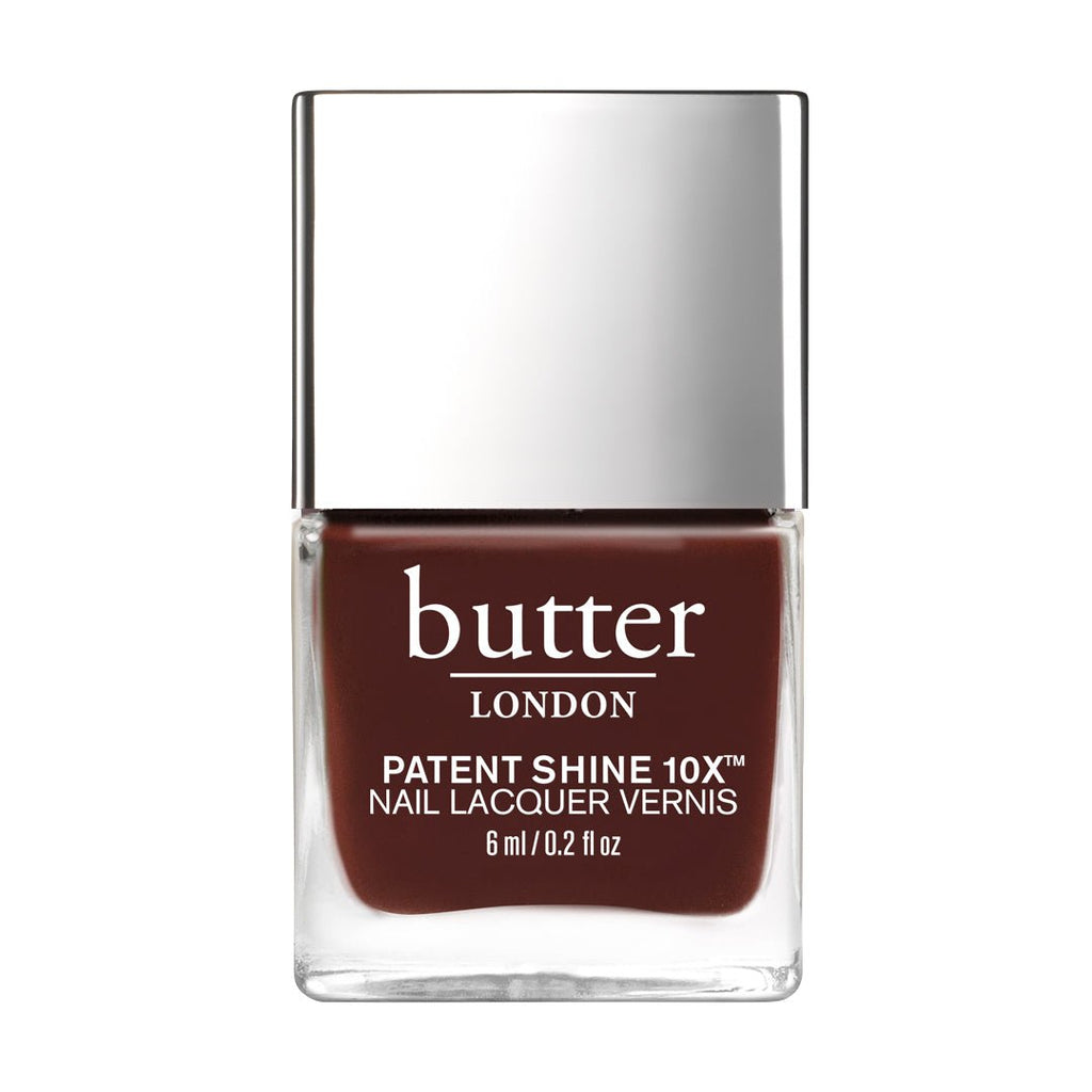 Patent Shine 10x Nail Lacquer - Boozy Chocolate, 0.2 Fl Oz