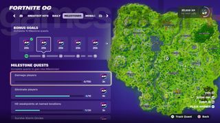 Fortnite Milestone Quests in Chapter 6 Season 1