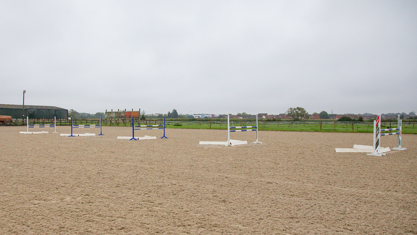 Sequence of showjumps for Alex Bragg training exercise