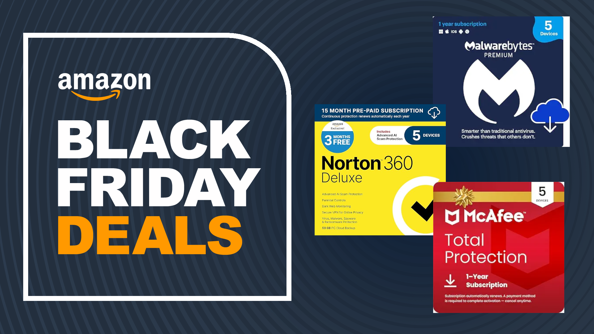 Tawaran Antivirus Black Friday Awal Amazon: Penghematan Besar dari Norton, McAfee, Malwarebytes, dan banyak lagi