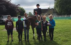 #inspiredbyhannah Hannah Francis and the Willberry Wonder Pony team at Tattersalls
