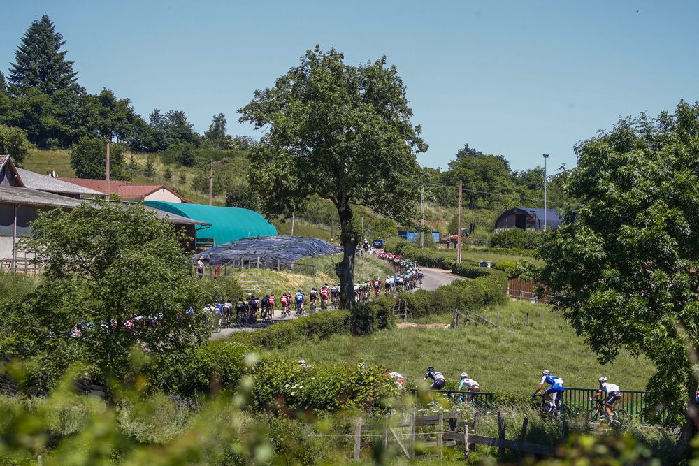 There were six categorised climbs and many others