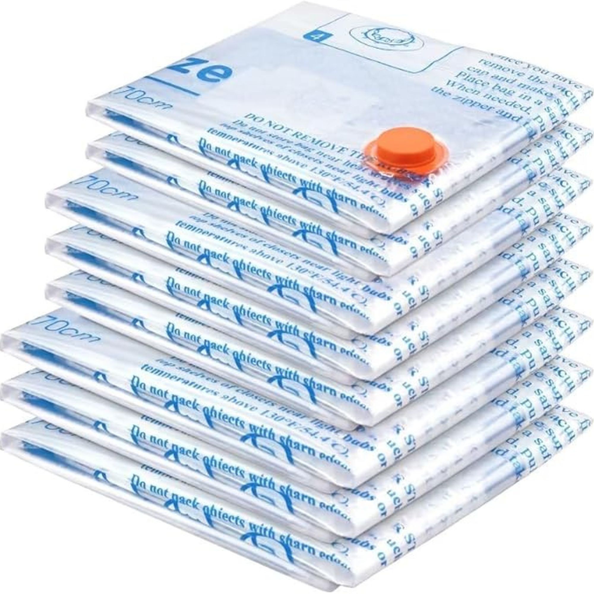 Vacuum storage bags, 8 combo 