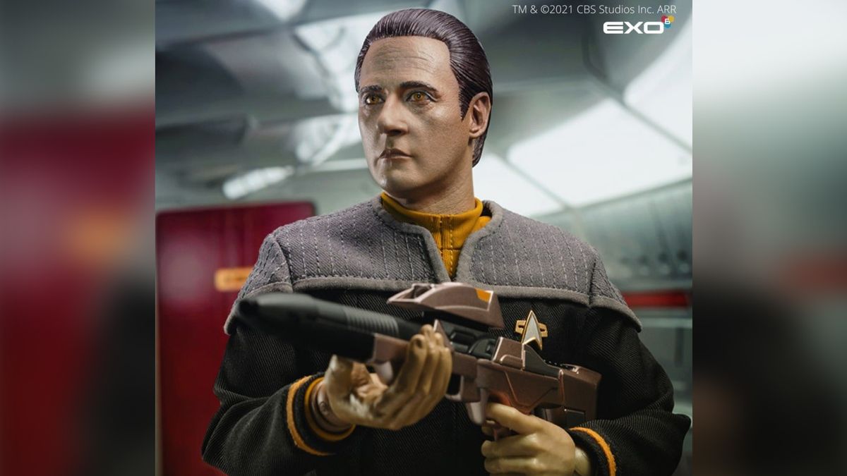 A first look at the new 12-inch First Contact Data from &quot;Star Trek: First Contact&quot; by EXO-6.