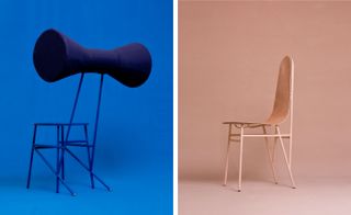 These conceptual chairs were displyed by Kevin Hviid, who has previously designed for Nomess Copenhagen