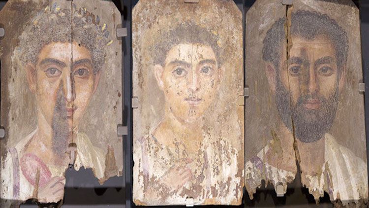 Roman Egyptian mummy portraits