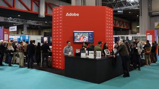 Photo of the Adobe stand at The Photography Show 2024