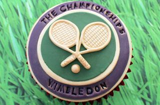 Wimbledon cupcakes