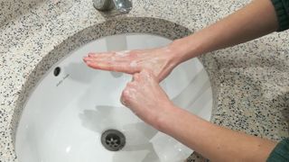 Hand washing steps