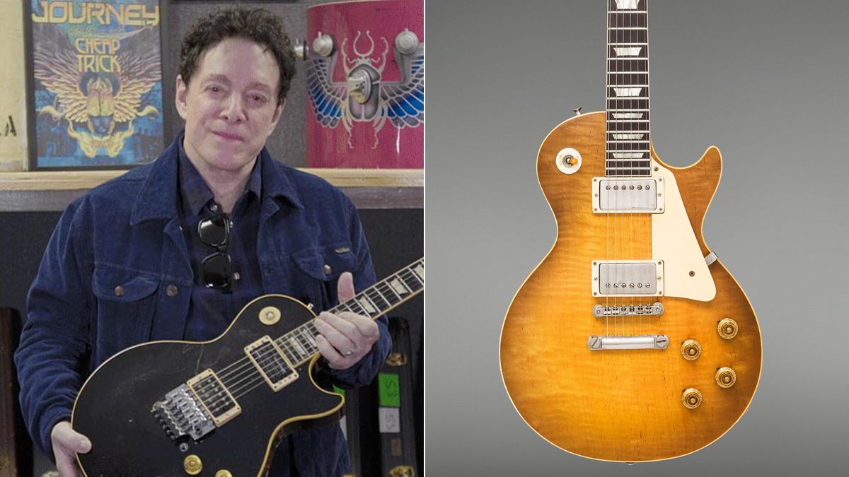 Neal Schon and his 1959 Gibson Les Paul