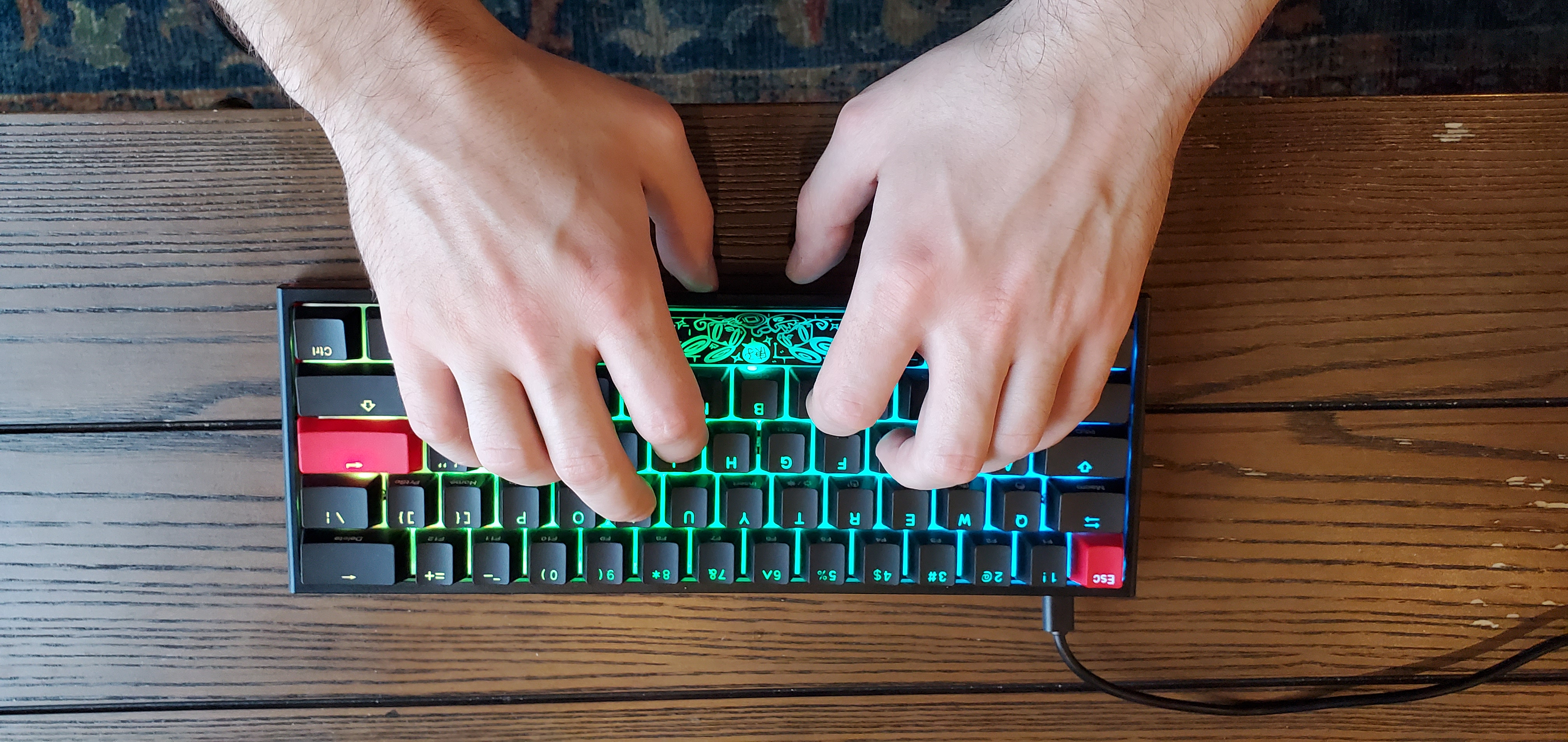 HyperX x Ducky One 2 Gaming Keyboard Review: 60% Typists Only | Tom's Hardware
