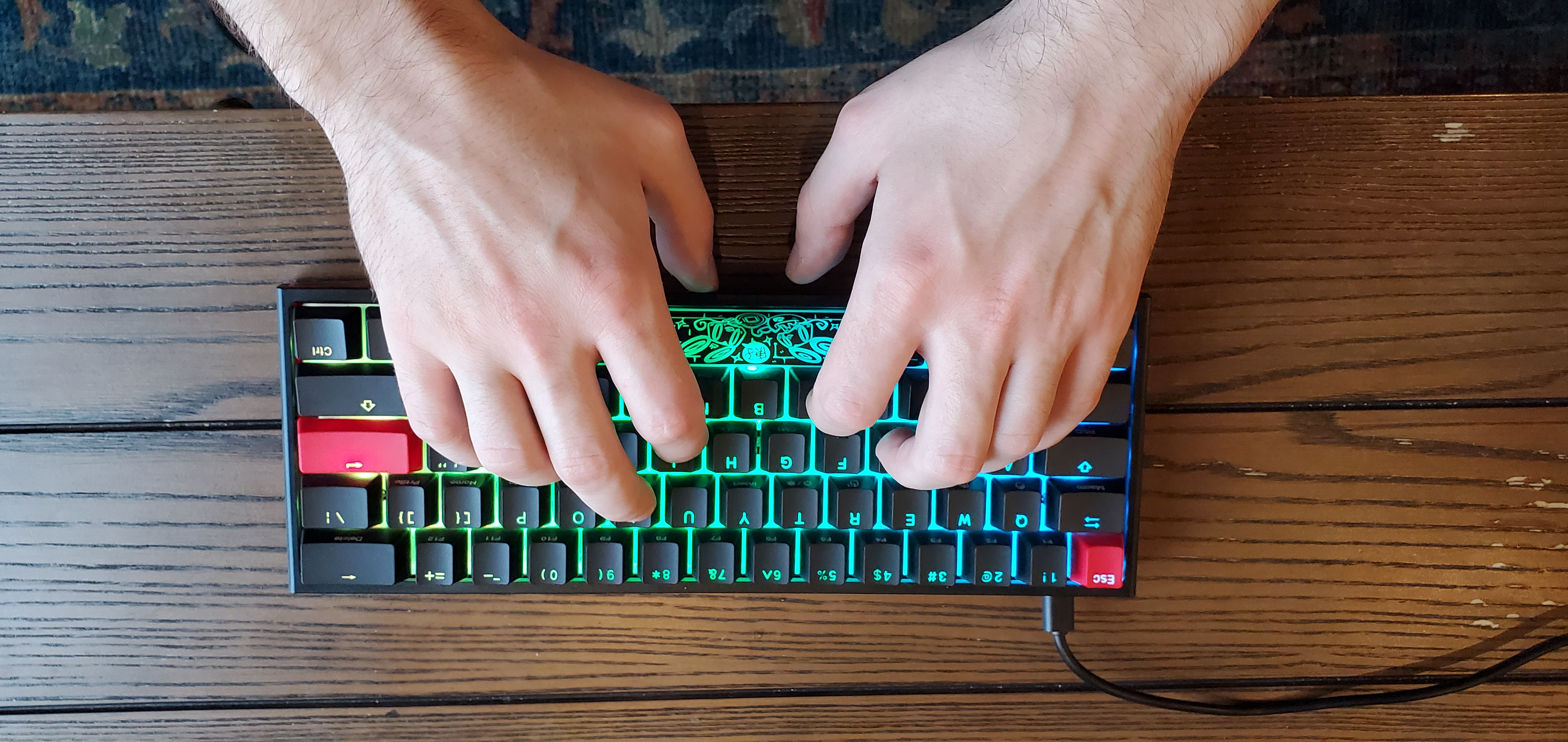 HyperX x Ducky One 2 Mini Gaming Keyboard Review: 60% Linear