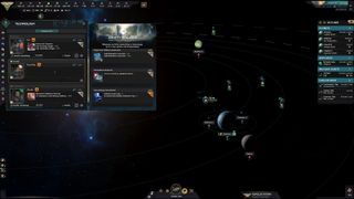 Star Trek Infinite - in an open technology window panel, a player considers the Society Research upgrade