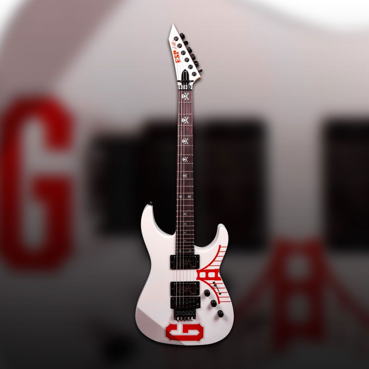 Metallica San Francisco Giants guitar