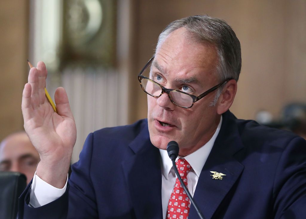 Interior Secretary Ryan Zinke gives Florida a pass