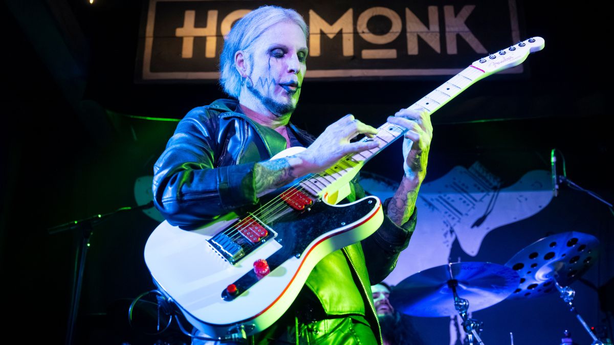 John 5 performs at HopMonk Tavern on January 24, 2026 in Novato, California.