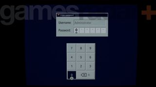 Alan Wake 2 Witchfinder's Station computer password screen