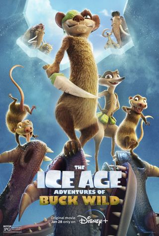 'The Ice Age: Adventures of Buck Wild' poster