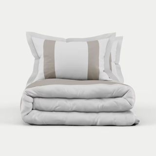 M&S x Kelly Hoppen Sateen Panel Bedding Set