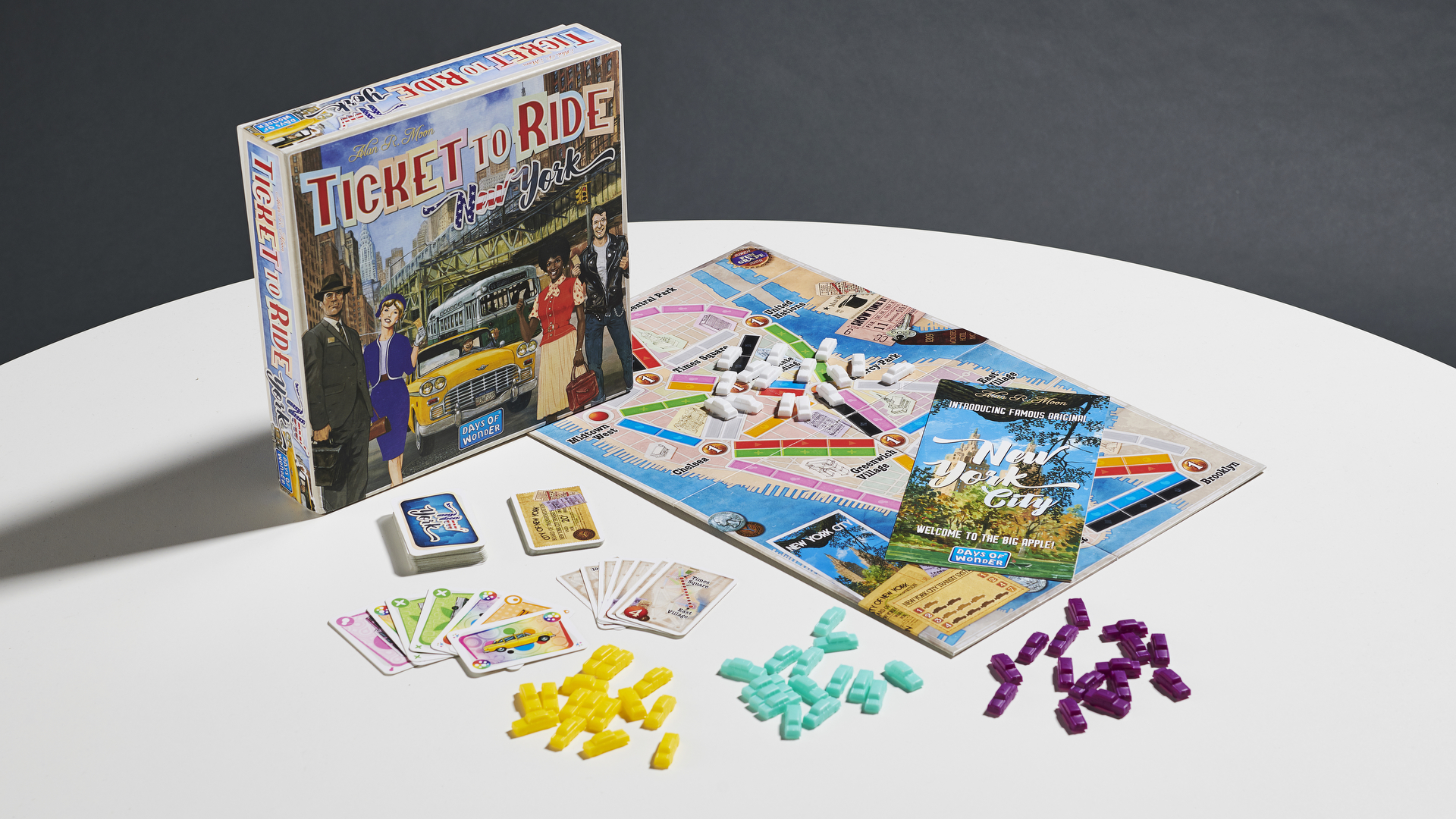 Ticket to Ride: New York, uma versão compacta e disputada