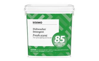 Amazon Brand - Solimo Dishwasher Detergent Pacs