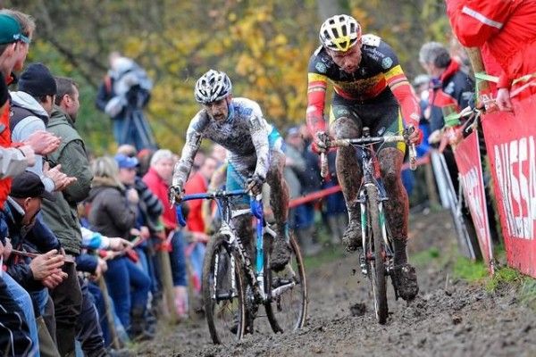 Bart Wellens and Sven Nys have been slinging mud on and off the course