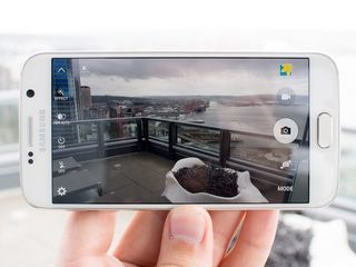 Galaxy S6 camera viewfinder