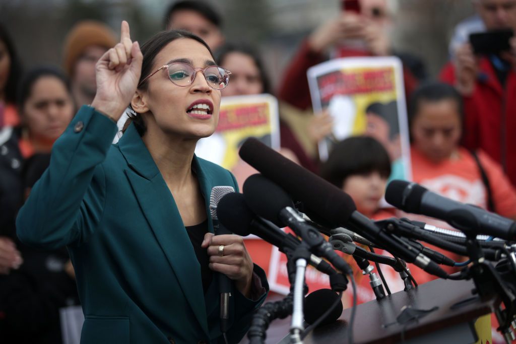 Alexandria Ocasio-Cortez.