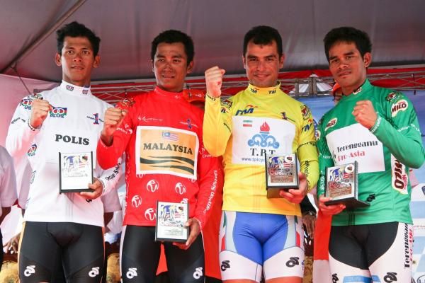 The jersey winners