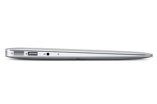The MagSafe power connector on the 11in MacBook Air